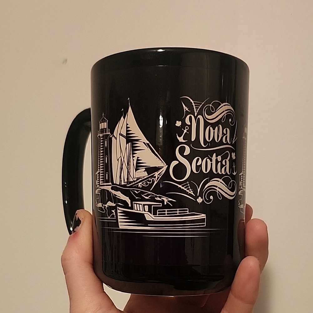 Black Nova Scotia Mug